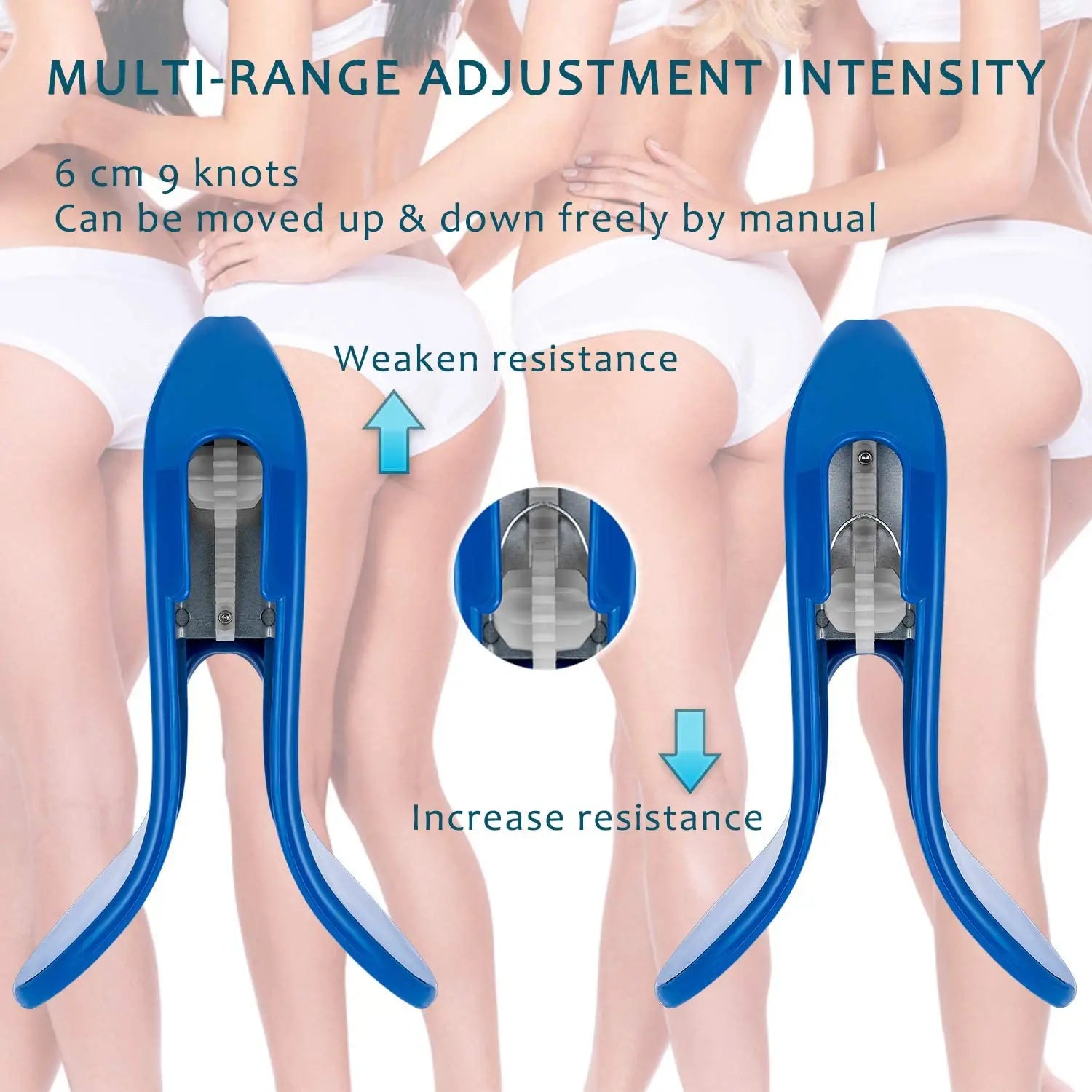 Kegel Exerciser for Pelvis Floor Muscle Medial Exerciser, Hip Muscle and Inner Thigh Trainer