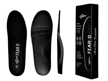 Orthopedic High Arch Support Shoe Insoles, Shock Absorbing Orthotic Inserts for Men & Women