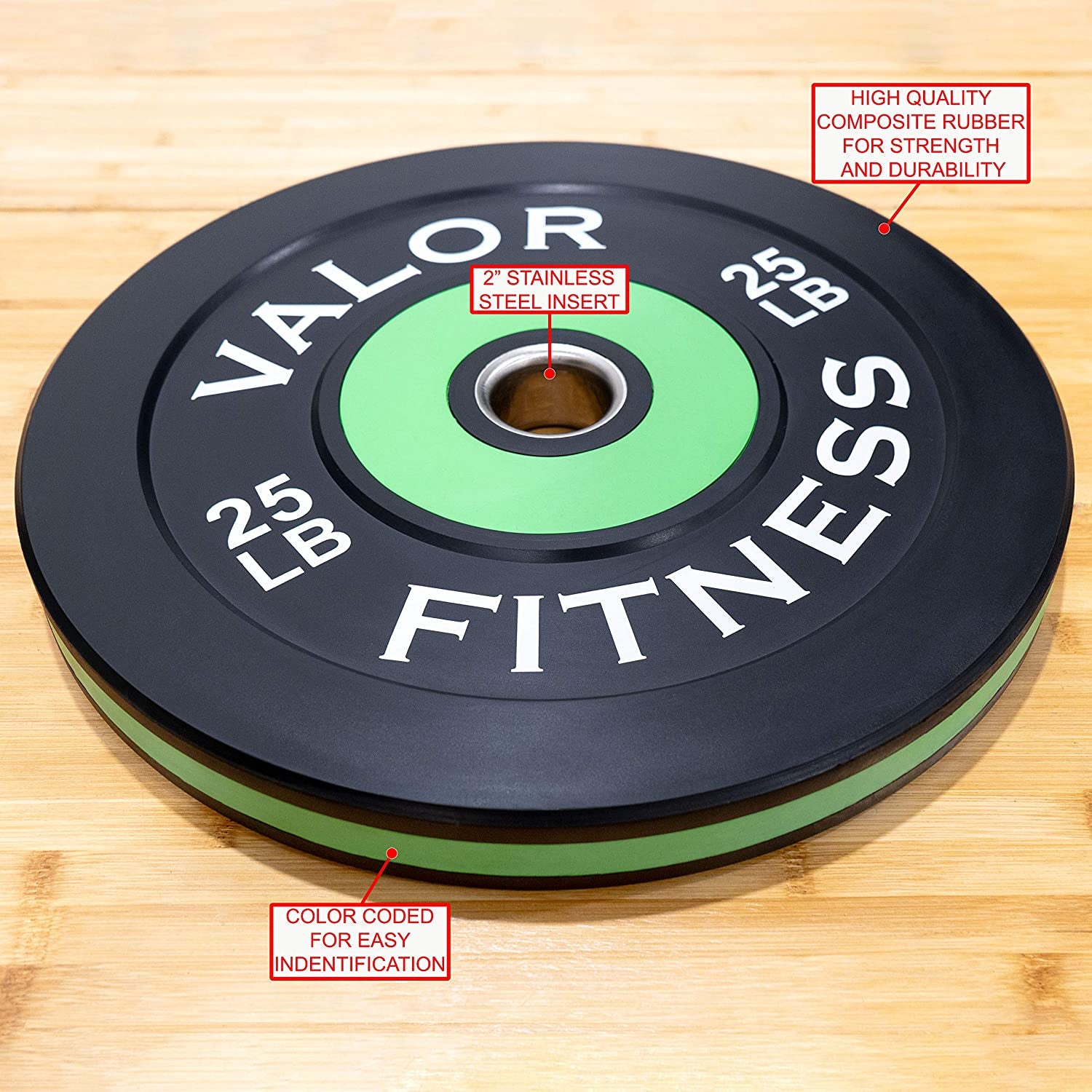 Olympic Bumper Plates for Weight Lifting Strength & Conditioning Cross Training Workouts Sold in Pairs Singles Sets